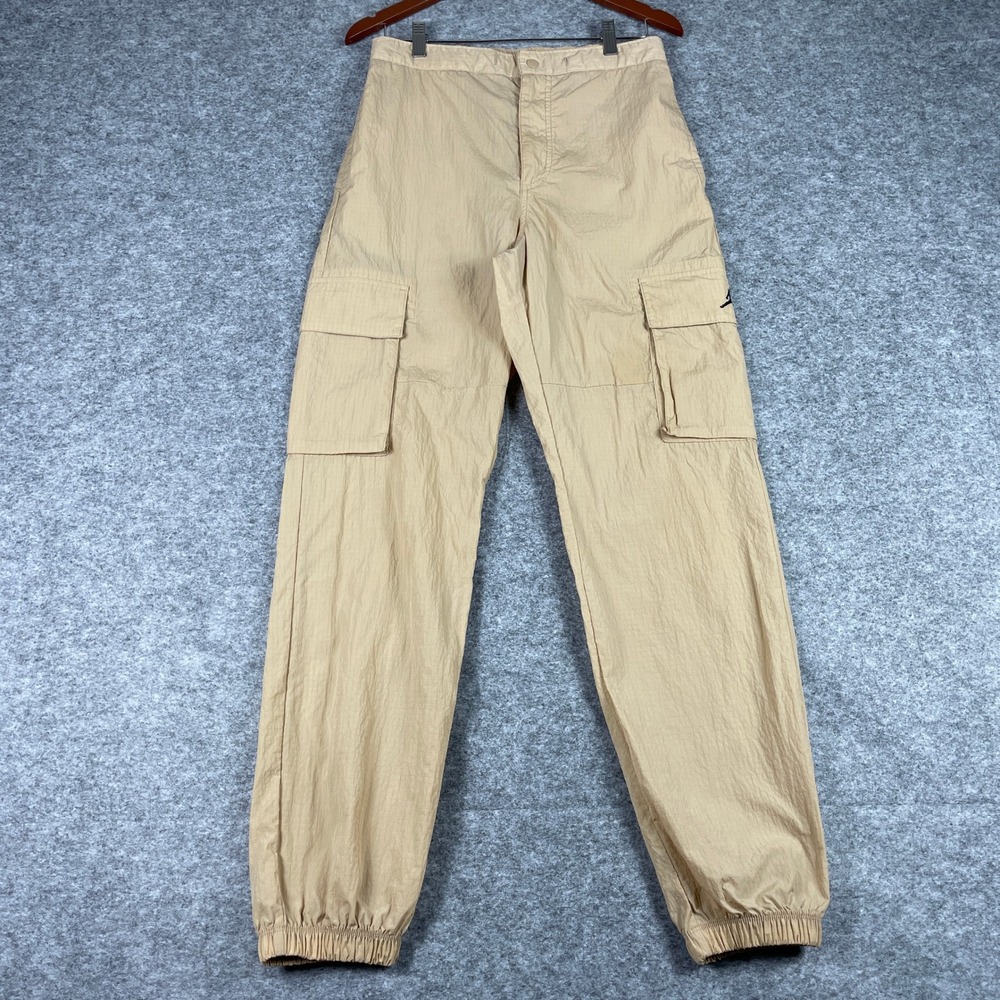 Jordan Flight Cargo Pants Mens S Tan Ripstop Nylon Utility Joggers HV8606-277